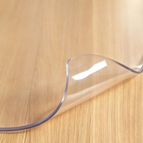Table Cover 1.5 Mm Thick Clear PVC Desk Mat Protector Waterproof & Easy Cleaning Desk Pad Tablecloth For Office, Dining Room (Option: 1.5mm-30x59inches)