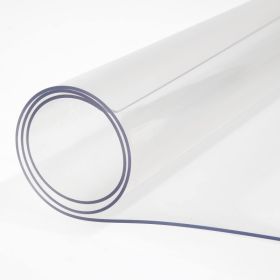 Clear Table Protector Mat -2.0mm Thickness Waterproof Heavy Duty PVC Table Cover For Dining Room Table (Option: 13x16inches)