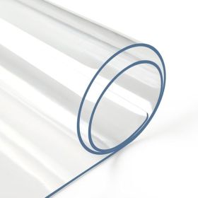 Clear Table Protector Mat -1.5mm Thickness Waterproof Heavy Duty PVC Table Cover For Dining Room Table (Option: 1.5mm-40x59inches)